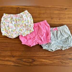 3-pack of infant shorts